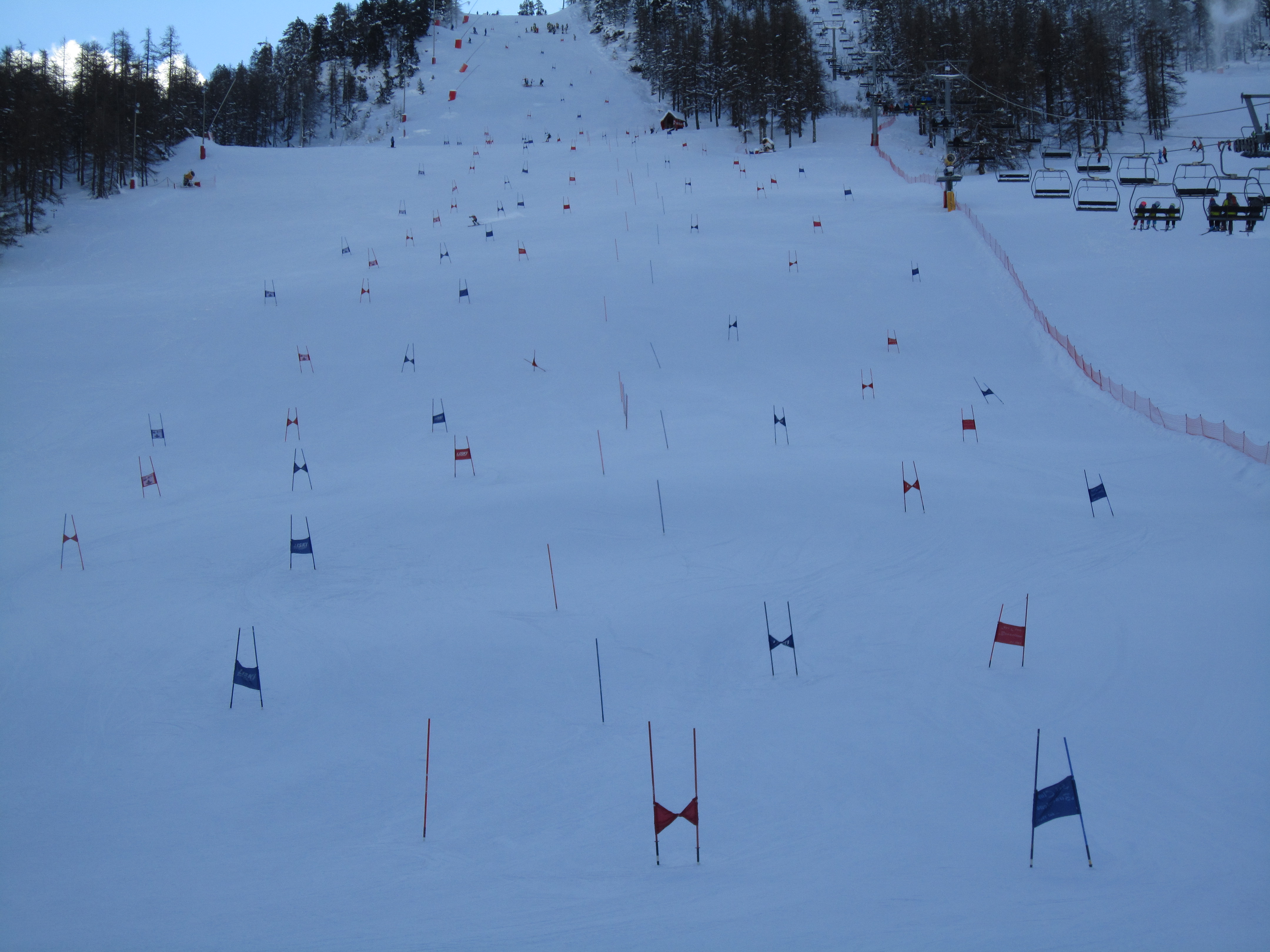 Seuls à Montgenèvre…enfin presque !