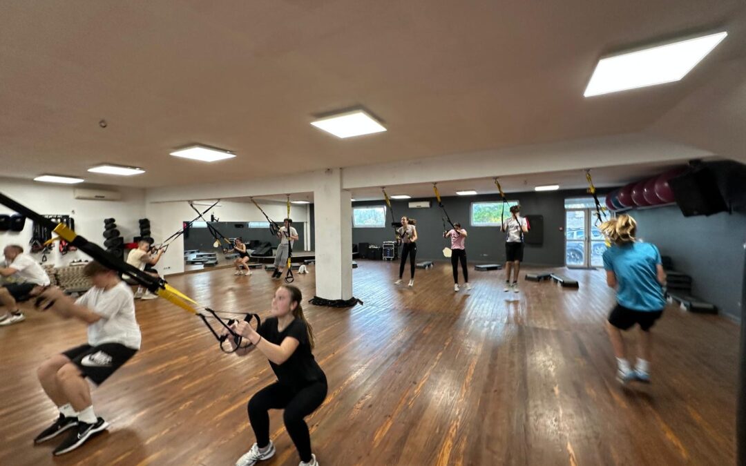 Et toujours la PPG avant de remettre les skis au pieds!